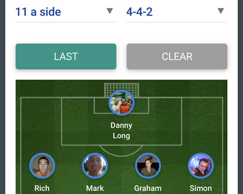 football team management app soccer software teamstats football team lineup creator